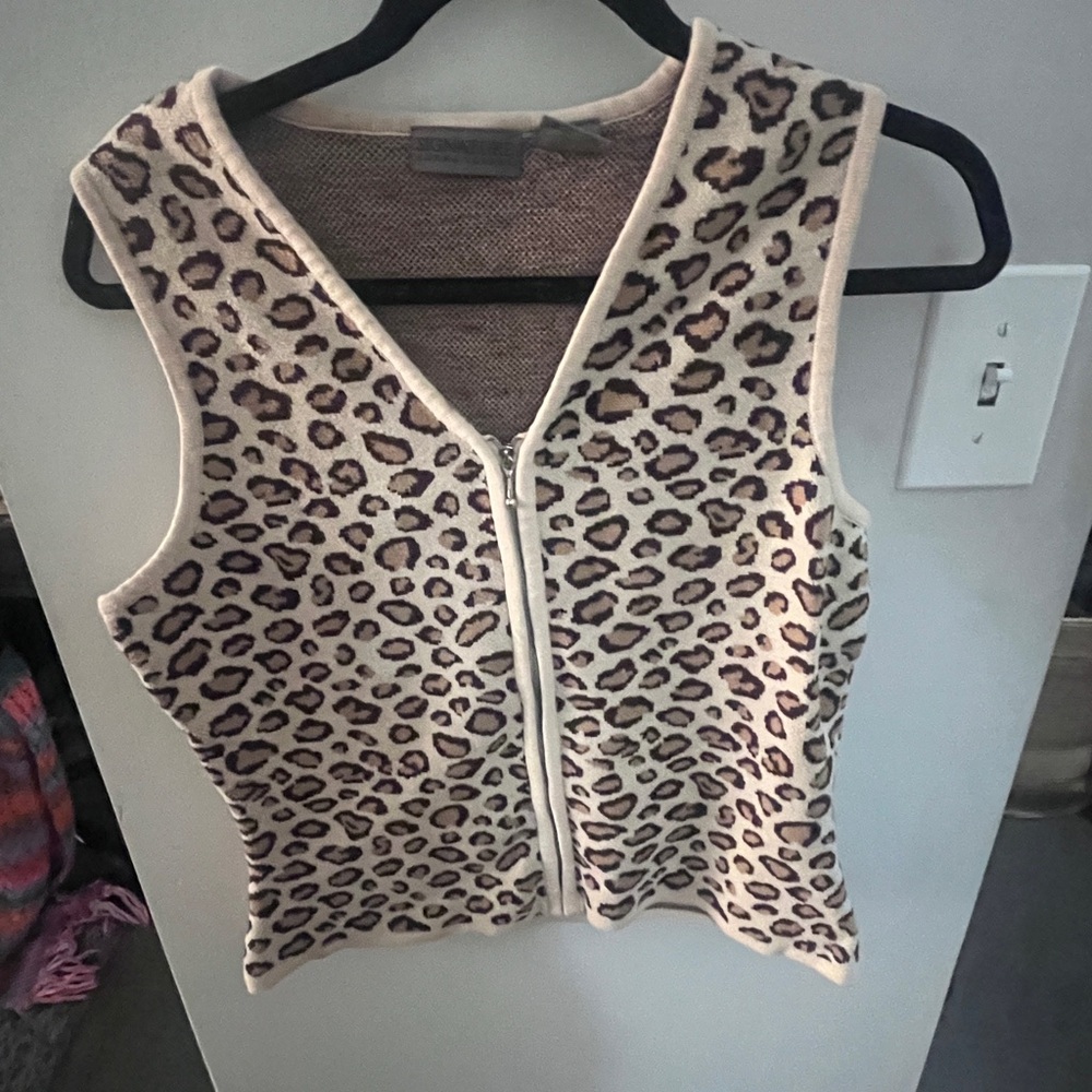 Signature Leopard Print Tank Top